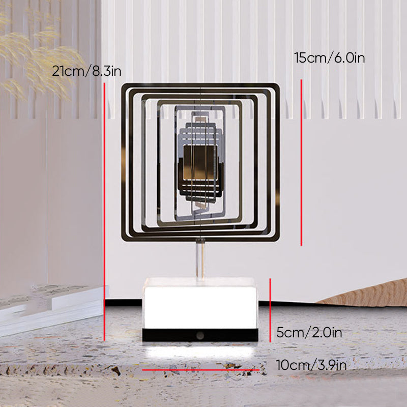 Rotating ambient light made of metal | Kalsten