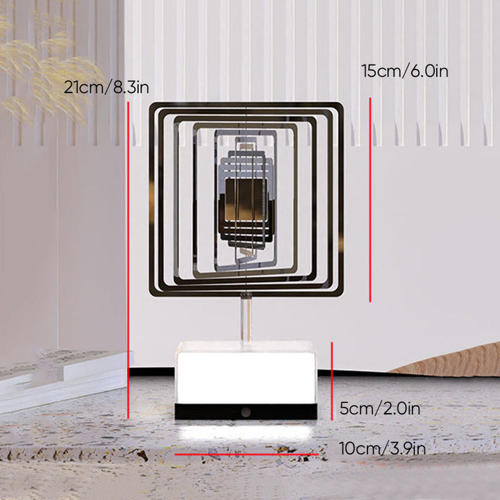 Rotating ambient light made of metal | Kalsten