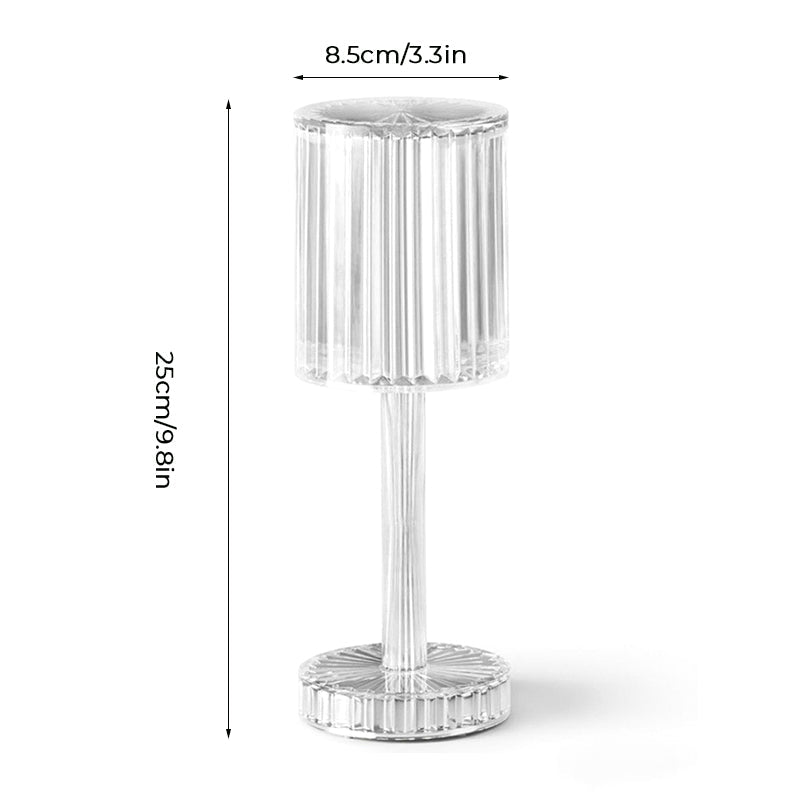 Touch Control Gatsby Crystal Lamp | Kalsten