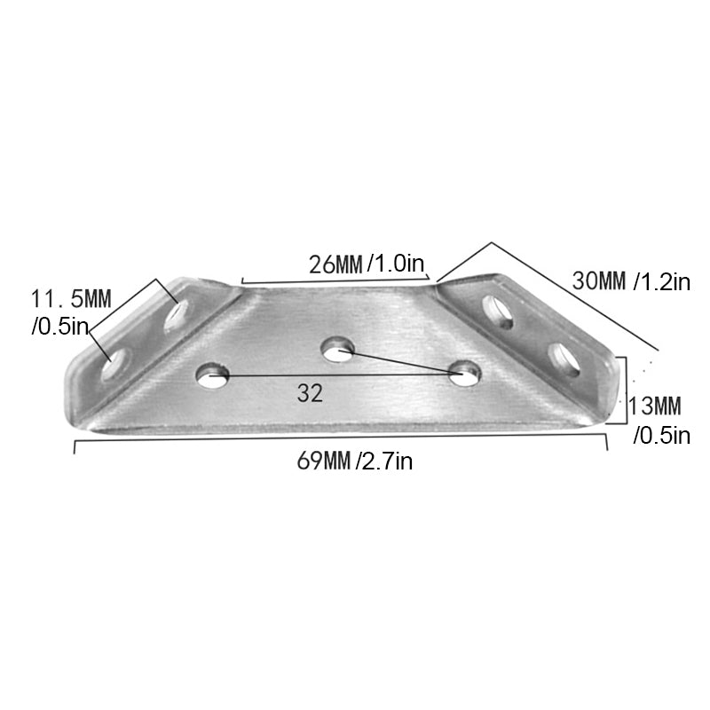 Triangular support bracket | Kalsten