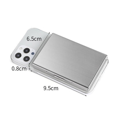 Skanto | Ultra-Thin Card Holder with Anti-Theft and Demagnetization Protection