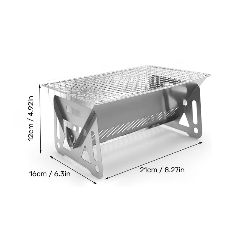 Skanto | Stainless Steel Folding Grill