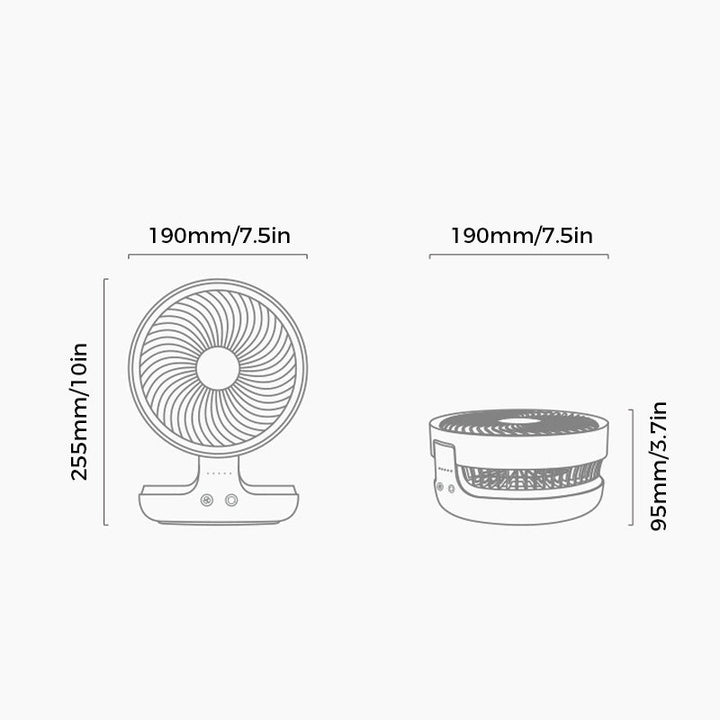 Foldable Desktop Fan | Kalsten