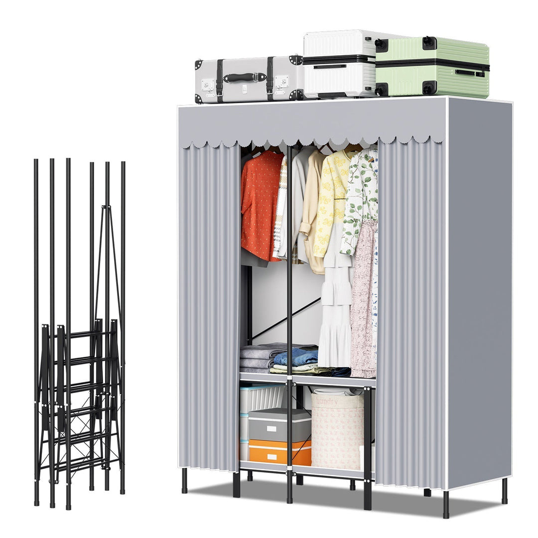 Foldable wardrobe bedroom cabinet | Kalsten