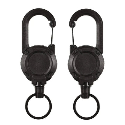 Skanto | Skanto Outdoor Automatic Retractable Wire Luya Tactical Keychain with Anti-theft
