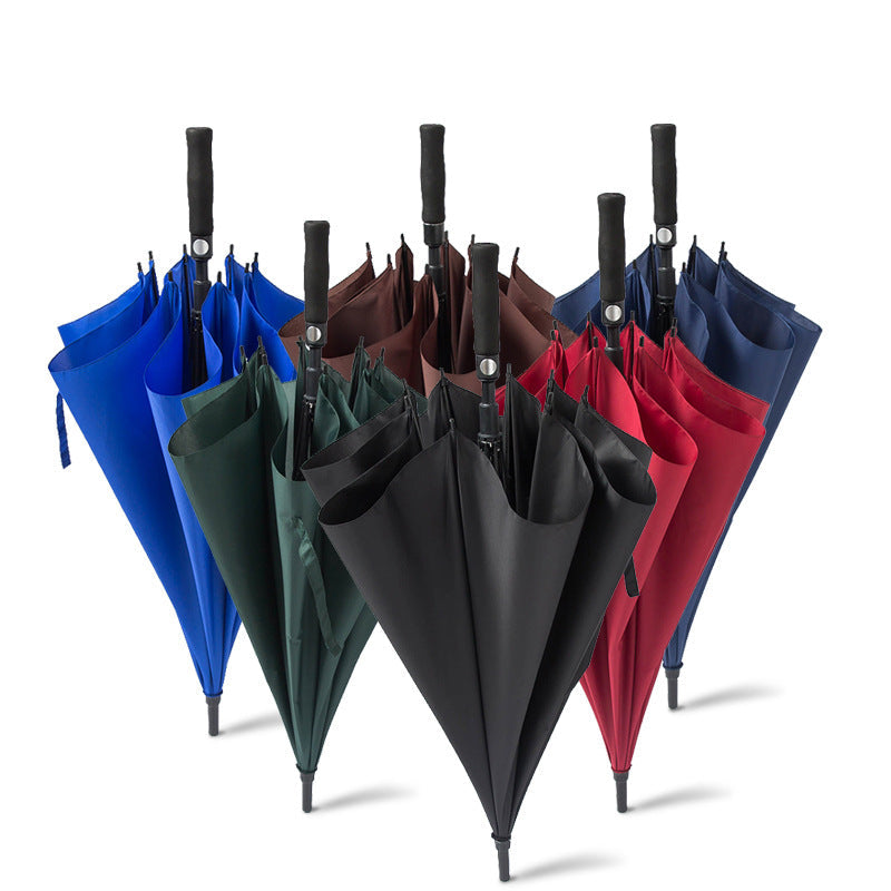 Unisex large umbrella with double protective canopy Kalsten