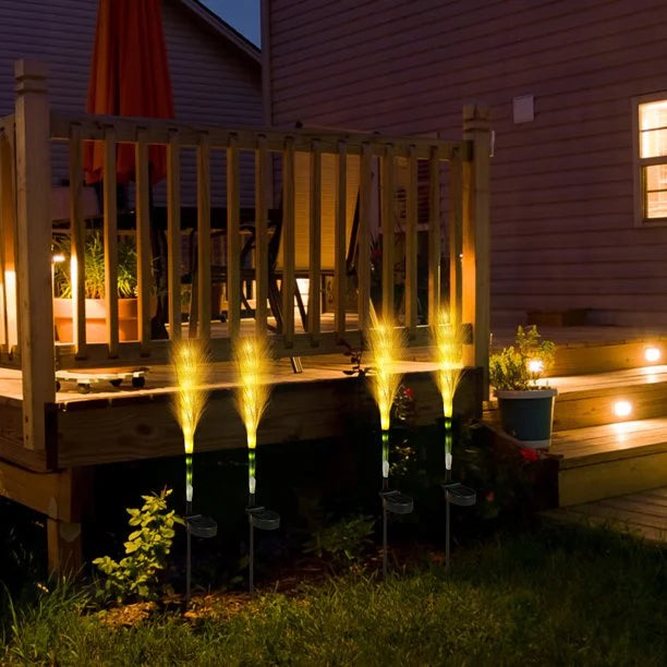 Solar-powered LED garden torch – Decorative outdoor light for pathways and gardens | Kalsten