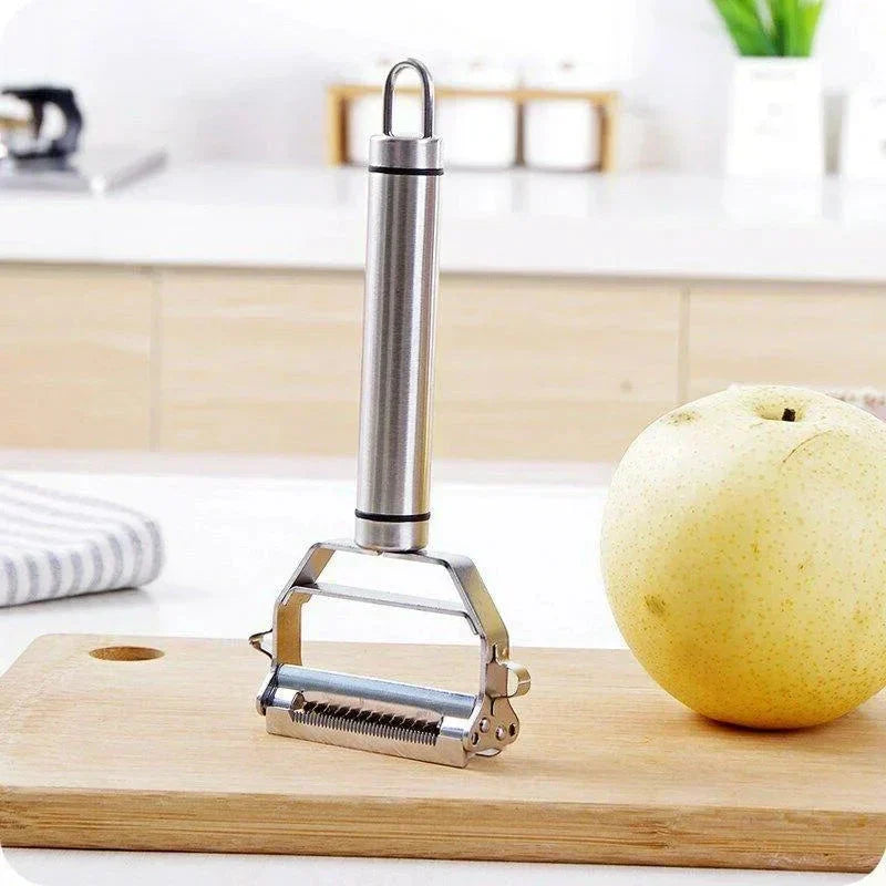 Kalsten | Ultra-sharp stainless steel multifunctional vegetable slicer & julienne cutter potato carrot grater