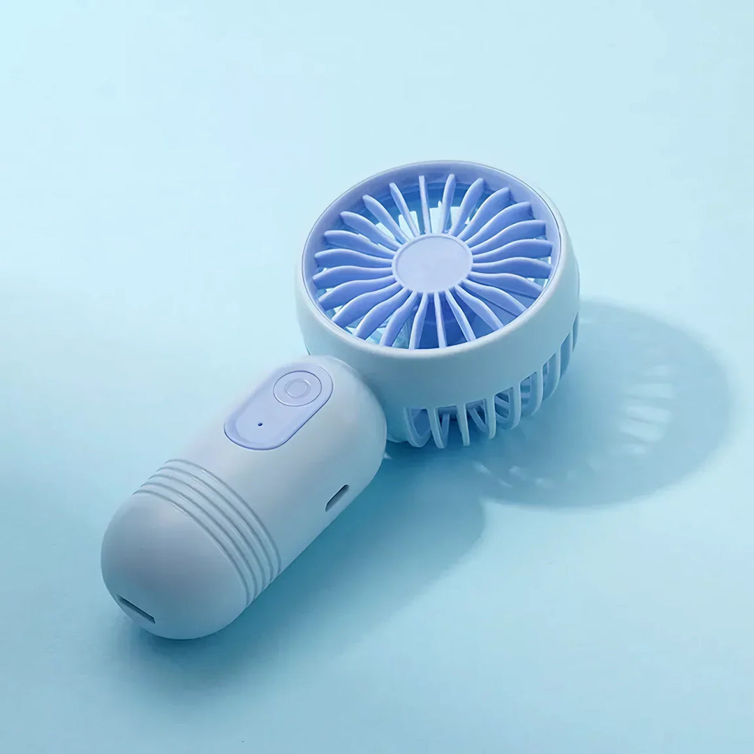 USB Rechargeable Mini Portable Fan With 3 Speeds | Kalsten