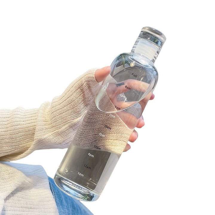 Water bottle with time markers 500/700 ml | Kalsten