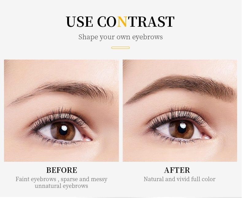Kalsten | 3D Waterproof Microblading Eyebrow Pen 4 Fork Tip Tattoo Pencil