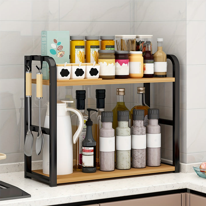 Spicify Storage Rack - Stylish Kitchen Storage Rack Made of Stainless Steel for Organization Kalsten