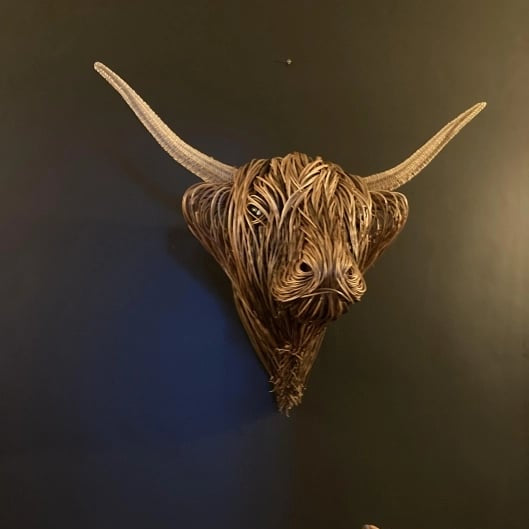 Kalsten | Cow Wall Sculpture – Bowie