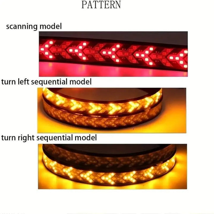 Kalsten | 48-inch two-color LED tail light strip – Bright vehicle signal light