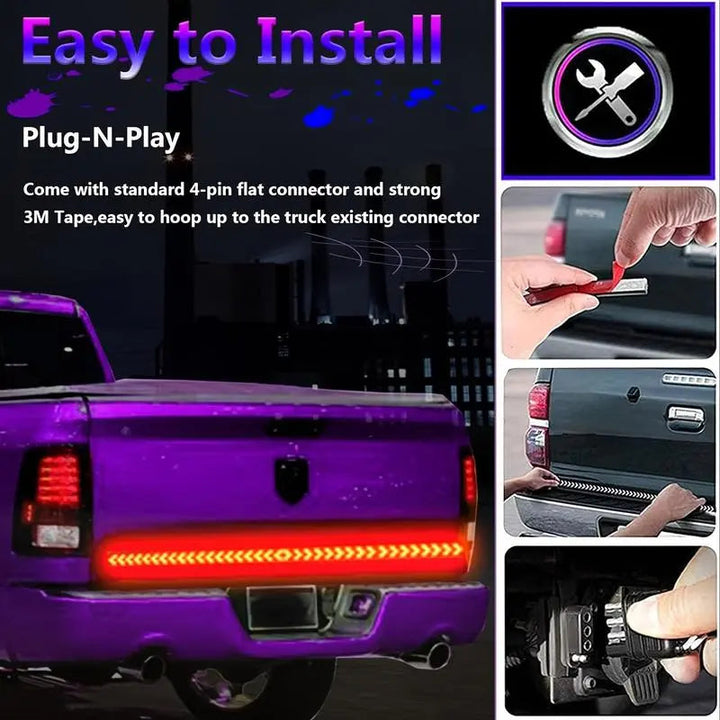 Kalsten | 48-inch two-color LED tail light strip – Bright vehicle signal light