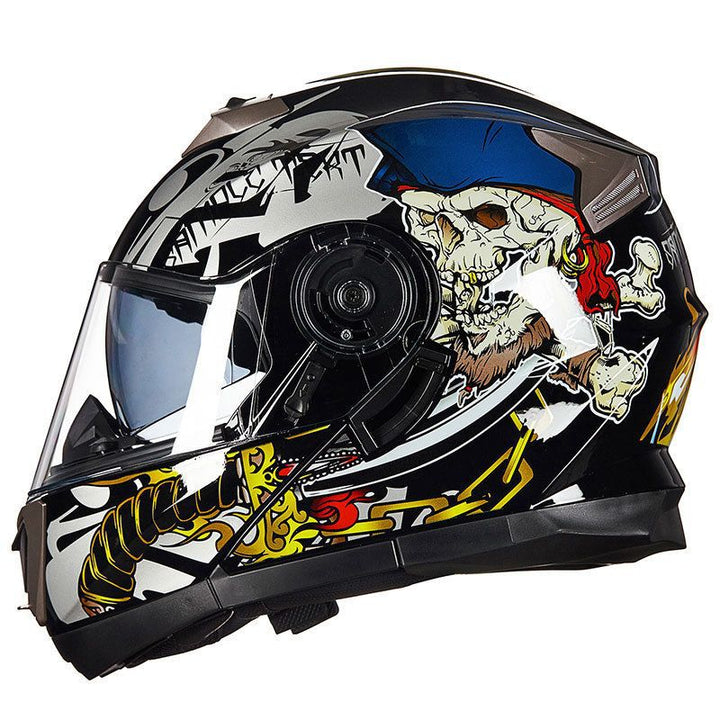 Full-Face Motorcycle Helmet with Advanced Ventilation Kalsten