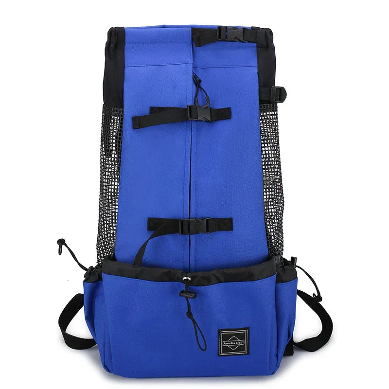 Kalsten | Dog Backpack – Comfortable Carrying Bag for Medium Dogs with Safety Strap and Storage Pockets