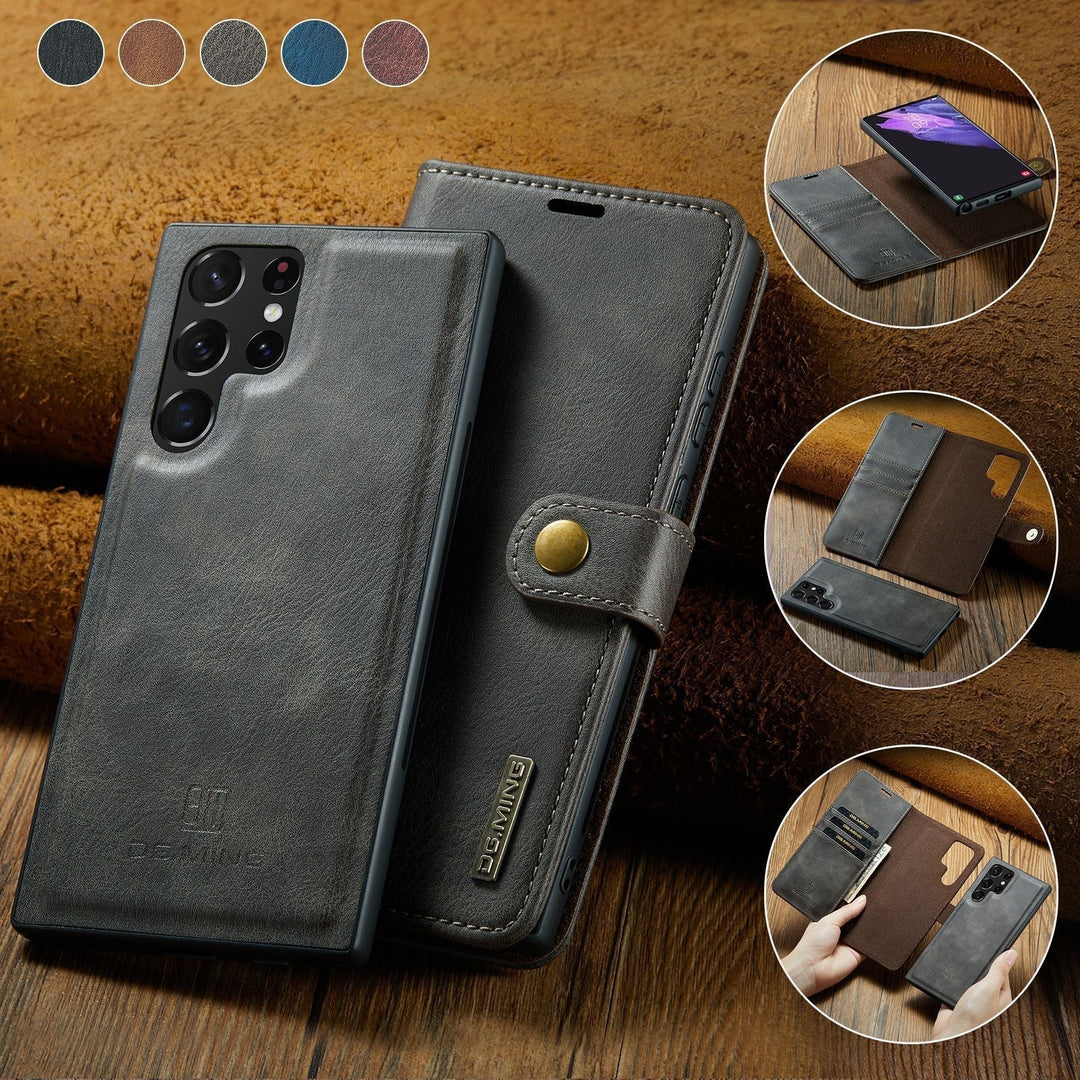 Kalsten | 2 in 1 removable flip leather case for Samsung Galaxy