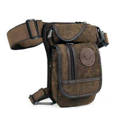 Skanto | Outdoor Leg Bag – Waterproof Motorcycle Thigh & Hip Pouch for Travel & Adventure