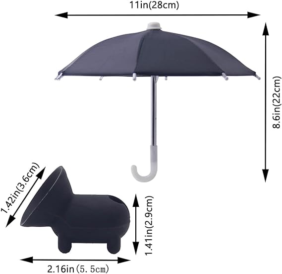 Phone Umbrella Suction Cup Stand for Sun | Kalsten