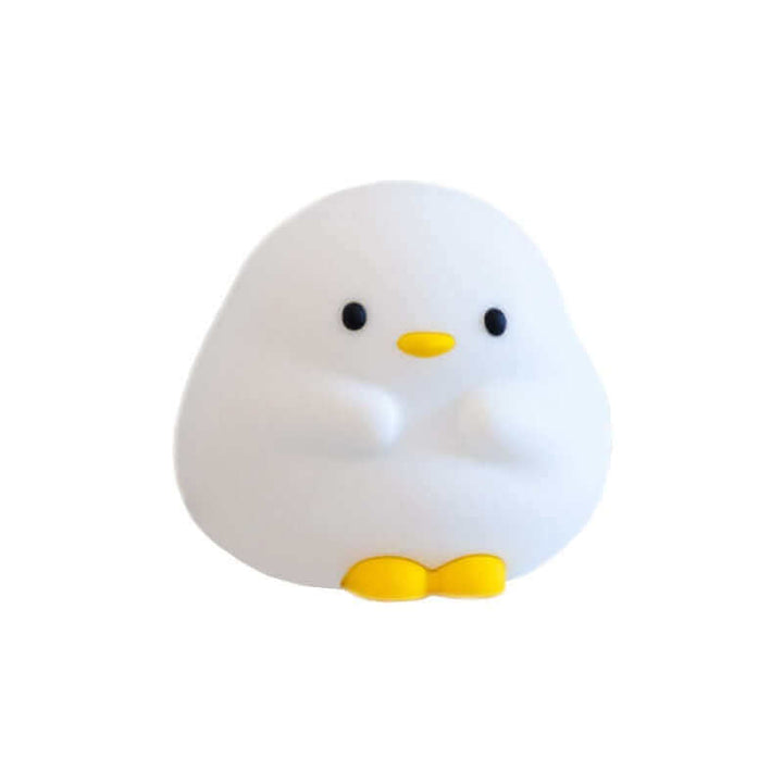Cute Duck LED Night Lamp Cartoon Silicone USB Rechargeable Sleeping Light Touch Sensor Timing Bedroom Bedside Lamp For Kid Gift Home Decor | Kalsten