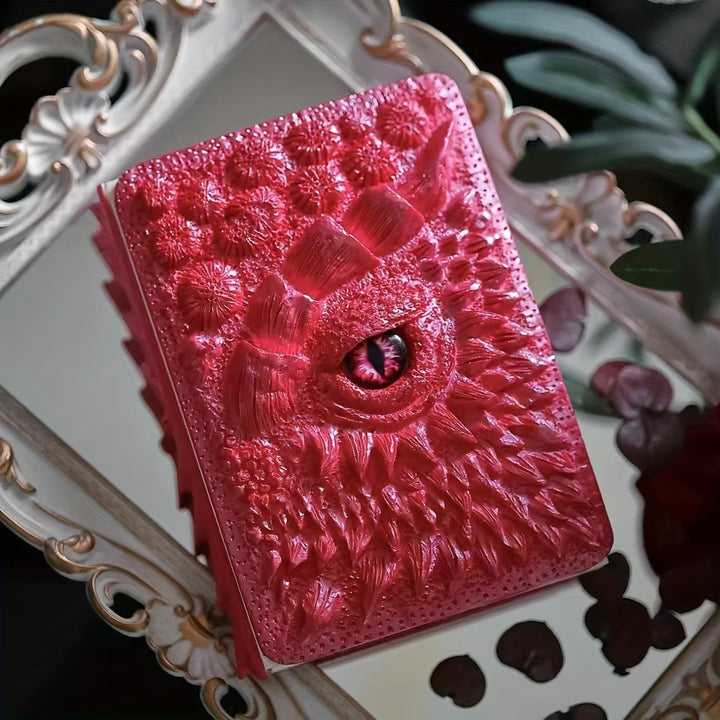 Kalsten | Dragon Eye 3D Embossed Journal - Handmade Resin Engraved Notebook
