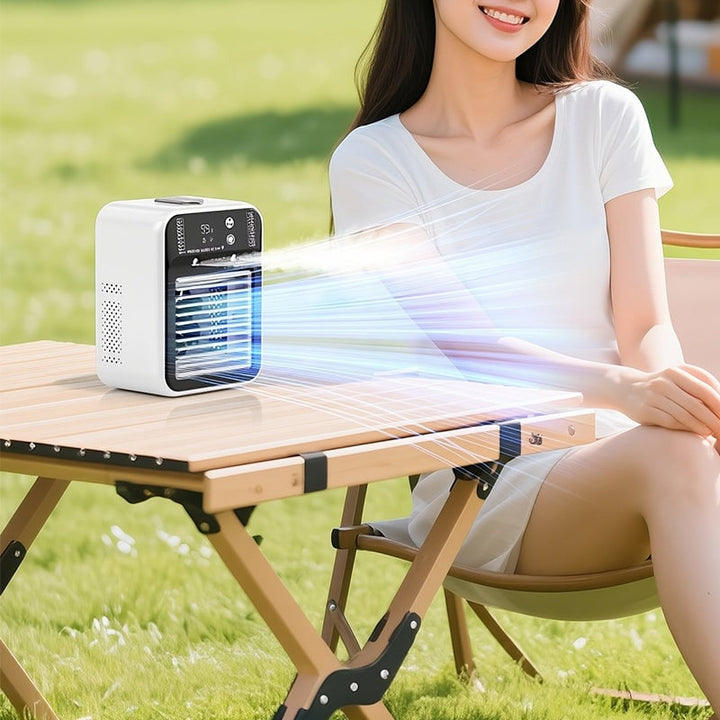 Portable 3-In-1 Cooling Fan with 2-Speed Mist | Kalsten
