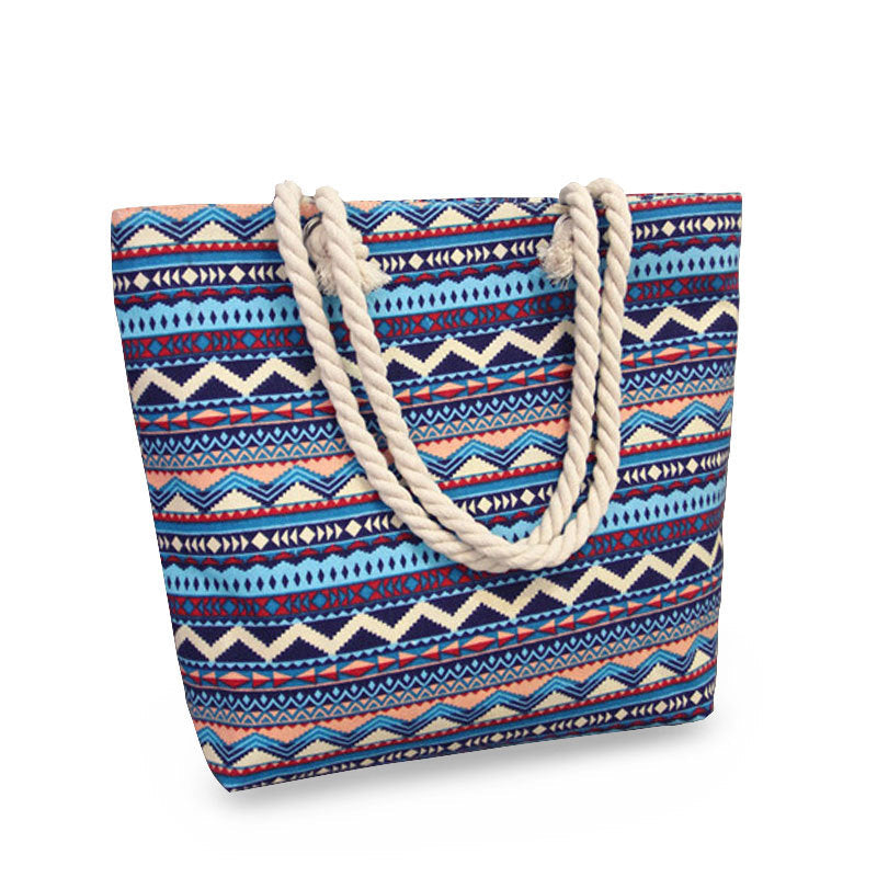 Large Beach Bag Made of Durable Cotton Material Kalsten