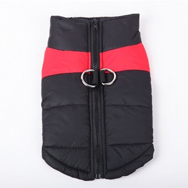 Winter Warm Waterproof Dog Vest with Zipper (Size S-7XL)