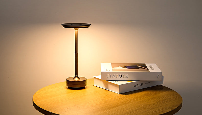 ClarityGlow Luxe Edition | Wireless LED Table Lamp | Kalsten