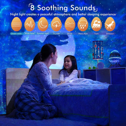 Skanto | 4-in-1 Star and Galaxy Projector with Bluetooth Speaker