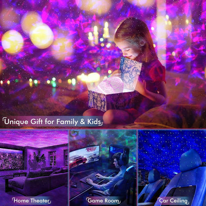 Skanto | 4-in-1 Star and Galaxy Projector with Bluetooth Speaker