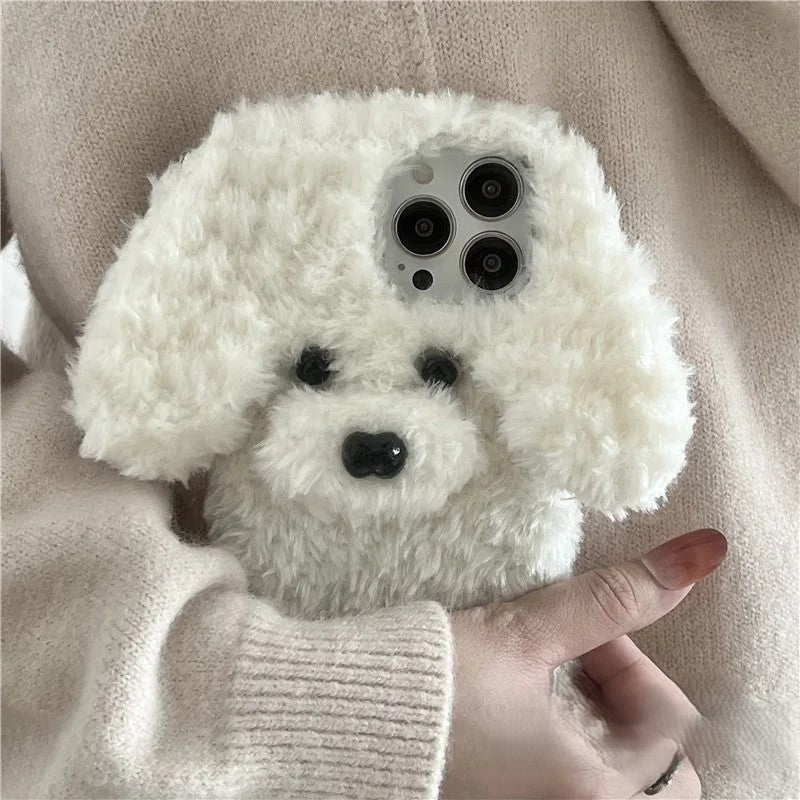 Skanto | Cute Dog Fluffy Snuggly iPhone Case