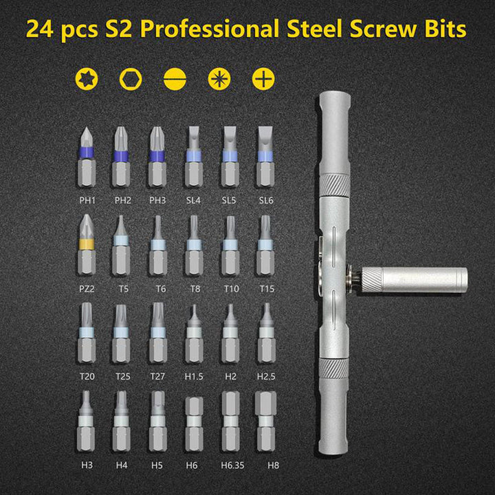 Ratchet 24-in-1 Screwdriver Set | Kalsten