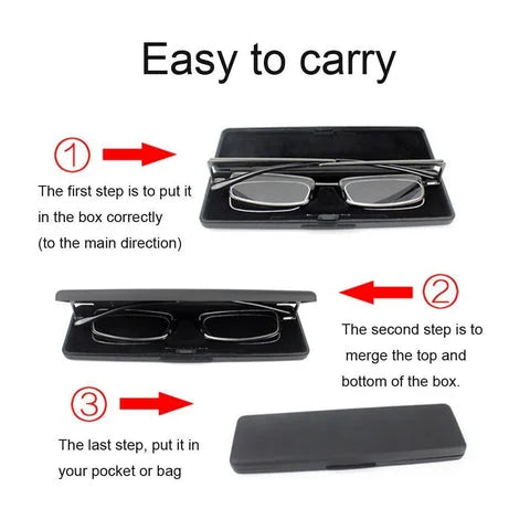 Kalsten | Compact Mens & Ladies Folding Reading Glasses