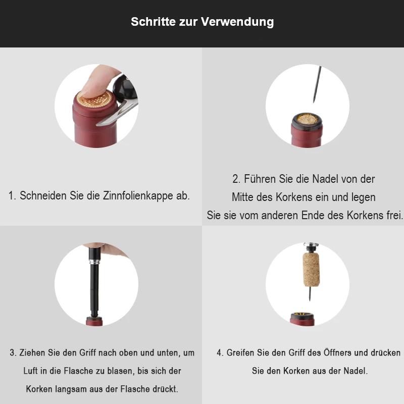 Air pump wine opener | Kalsten