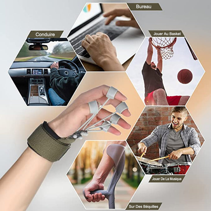 Silicone finger exercise trainer | Kalsten