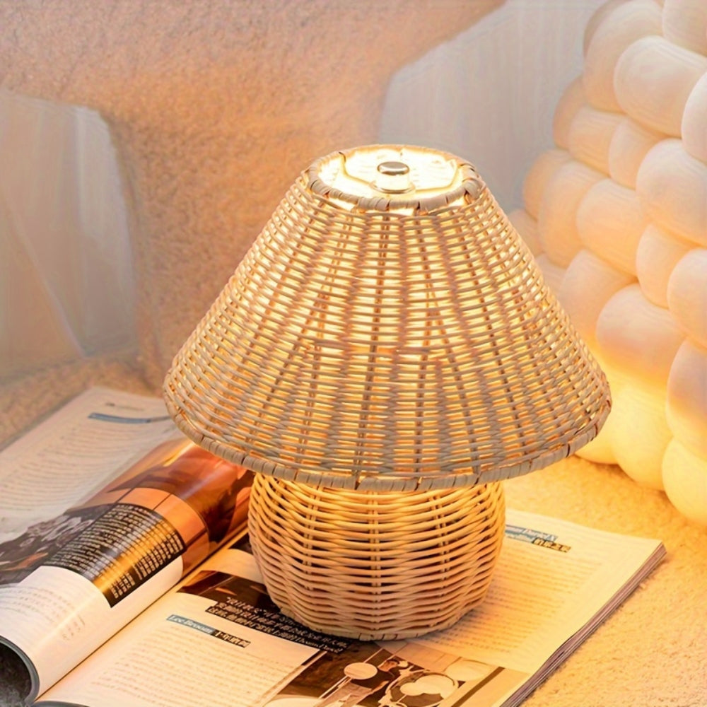 Noya Rattan Table Lamp Home Decor | Kalsten