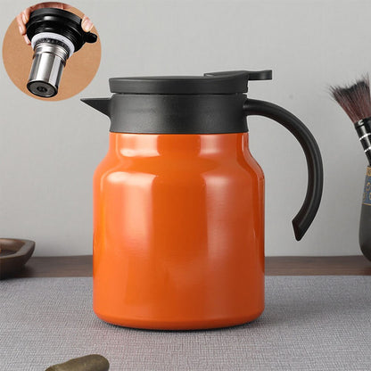 BowLift | Thermal Wave Elegant Stainless Steel Teapot