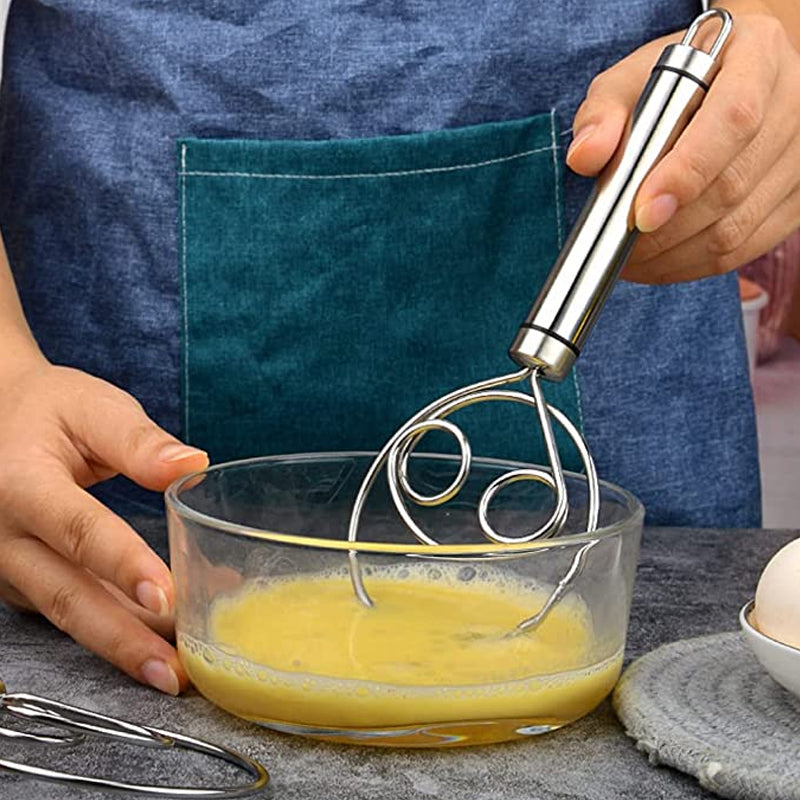 Magic dough whisk in stainless steel | Kalsten