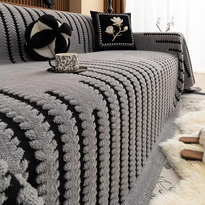 Kalsten | Heritage Plush Tufted Sofa Cover