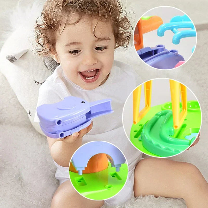 Kalsten | Creative Constructions – Animal Slide Toy with Animals and Slides