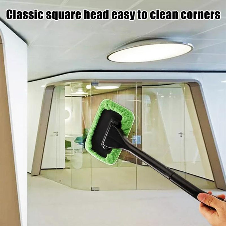 Microfiber cleaner with 2 reusable microfiber caps | Kalsten