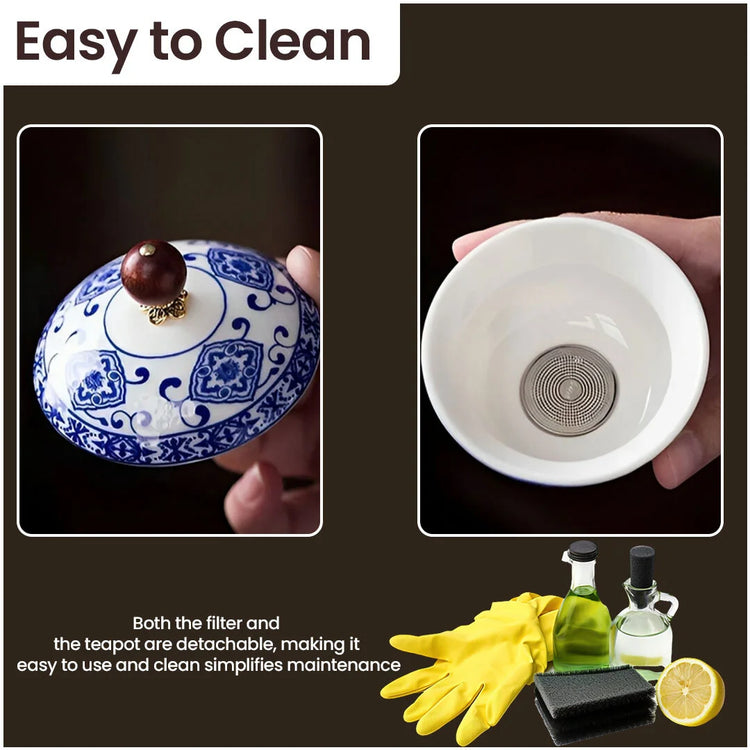 Skanto Skanto | Gongfu Tea Set Made of Porcelain - Timeless Elegance, Perfect Tea