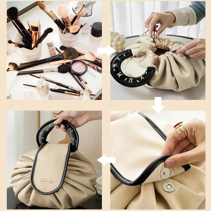 Drawstring handbag for makeup | Kalsten