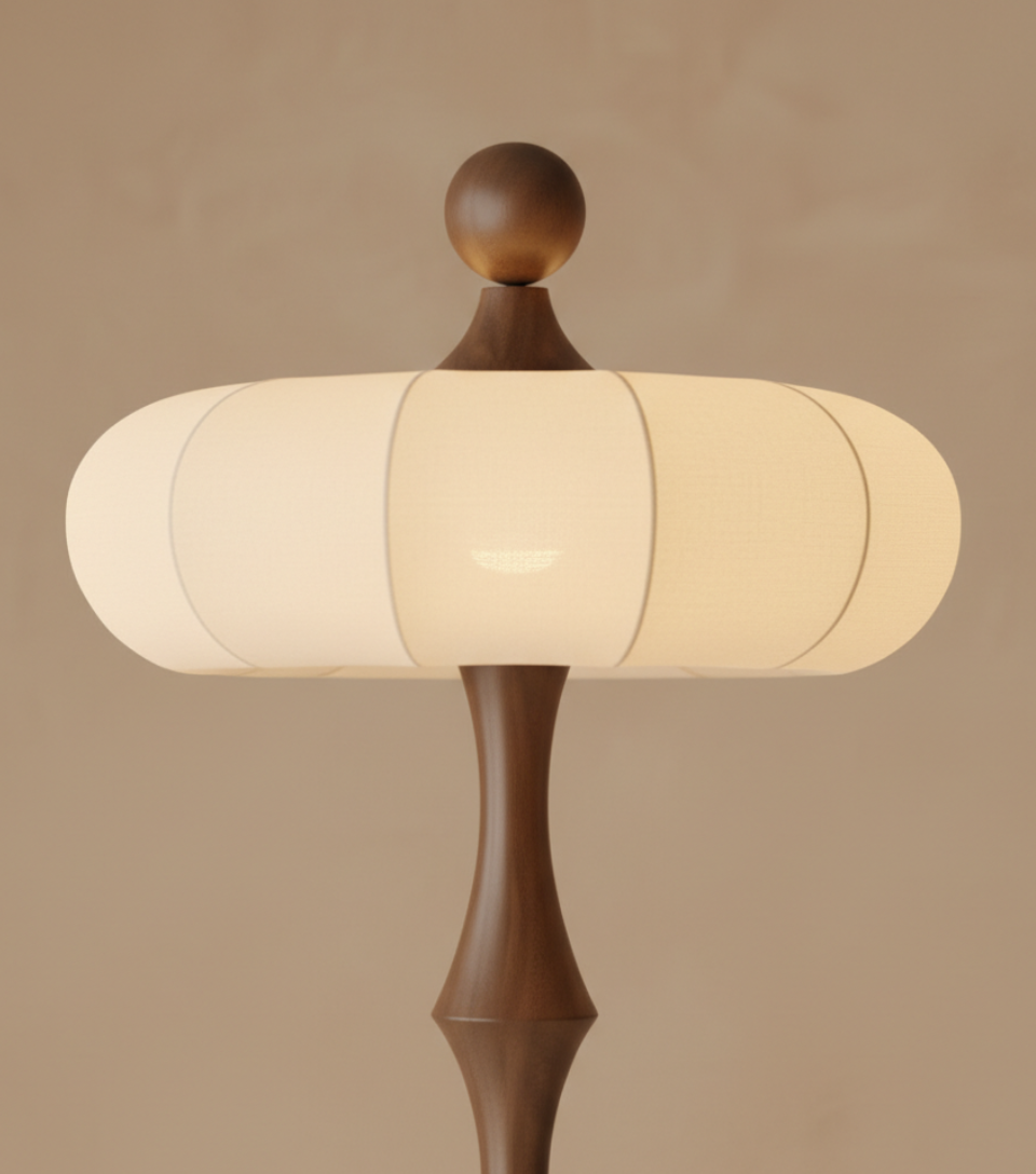 Milo Sculptural Retro Floor Lamp