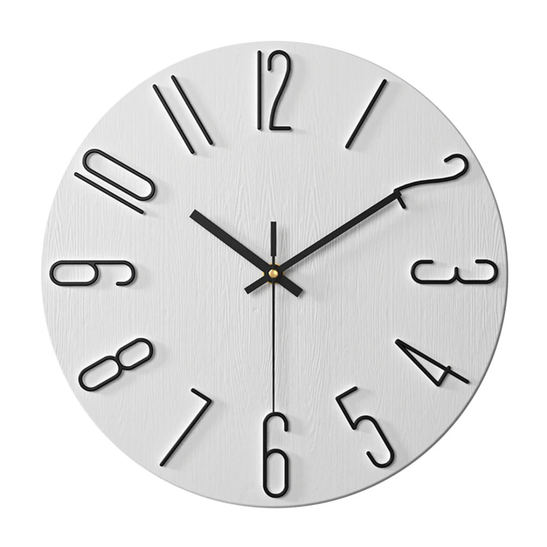 Kalsten | Noble Wall Clock – Modern & Silent Clock for Living Room