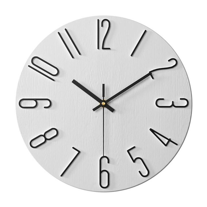 Kalsten | Noble Wall Clock – Modern & Silent Clock for Living Room
