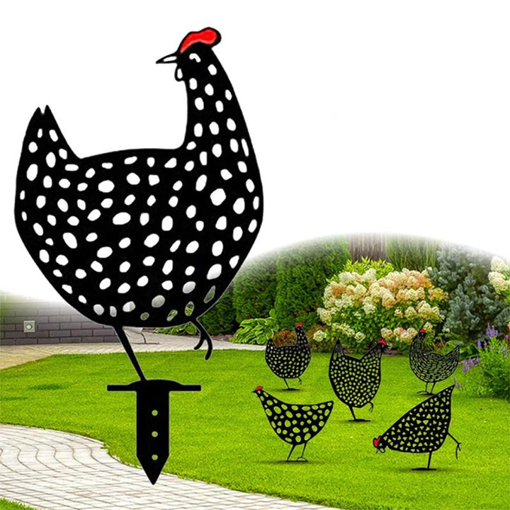 Kalsten | Simulated Chicken Ornament for the Garden