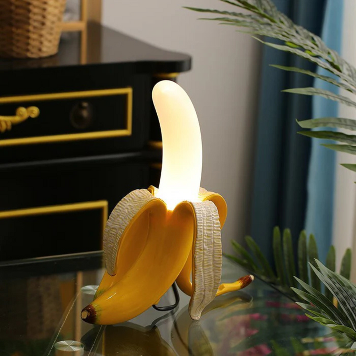 Golden Banana LED Table Lamp | Kalsten
